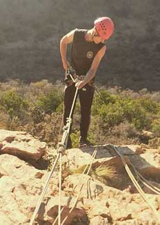 Abseiling