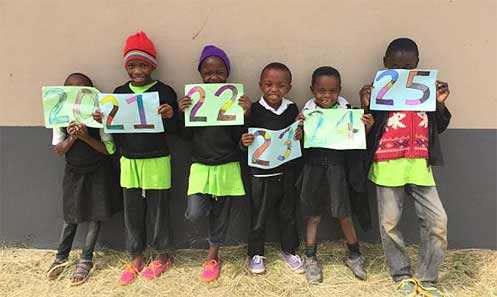 Children can now count up to 25