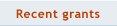 Recent grants